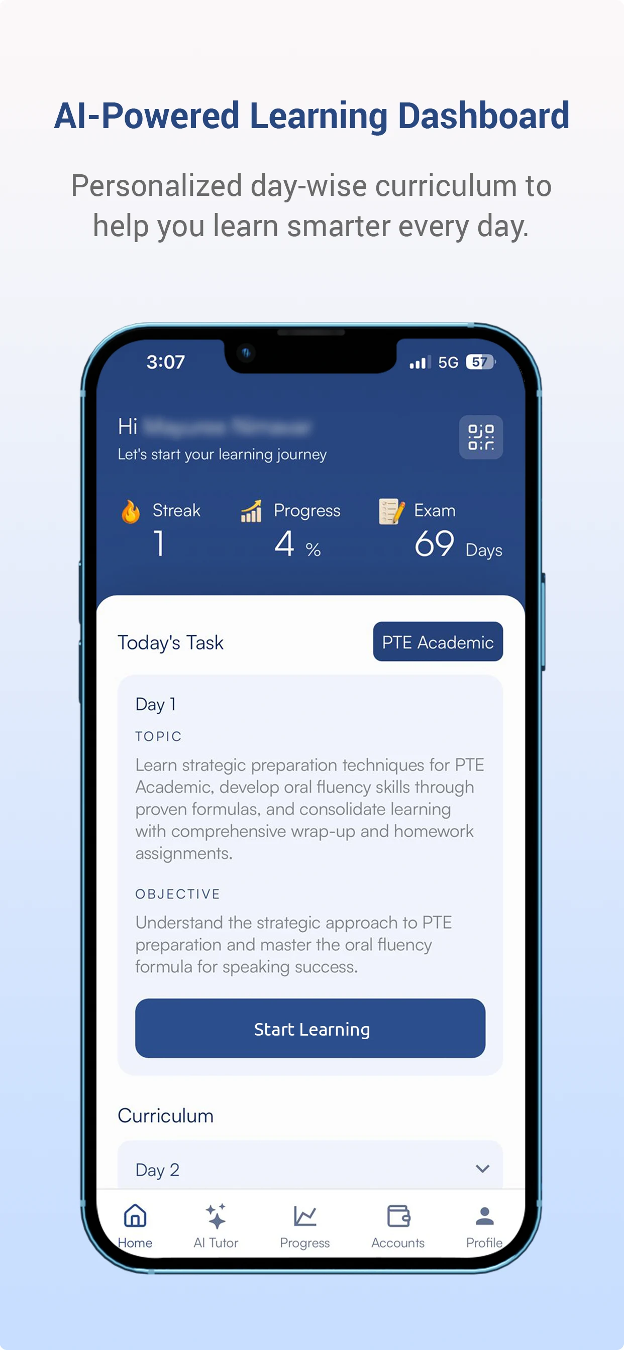 PTE/IELTS Practice & AI Tutor screenshot