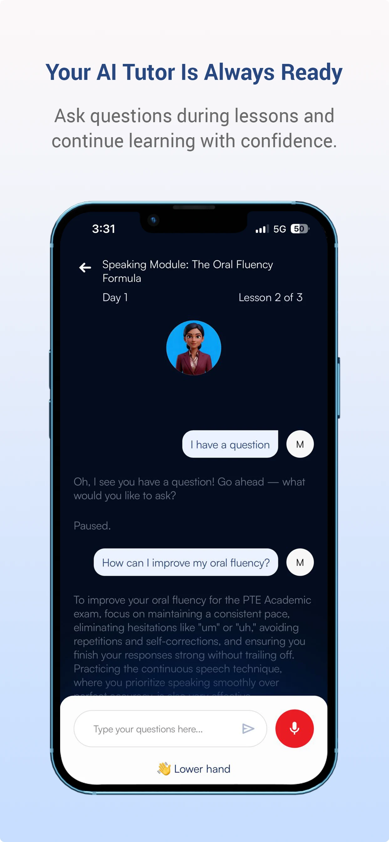 PTE/IELTS Practice & AI Tutor screenshot